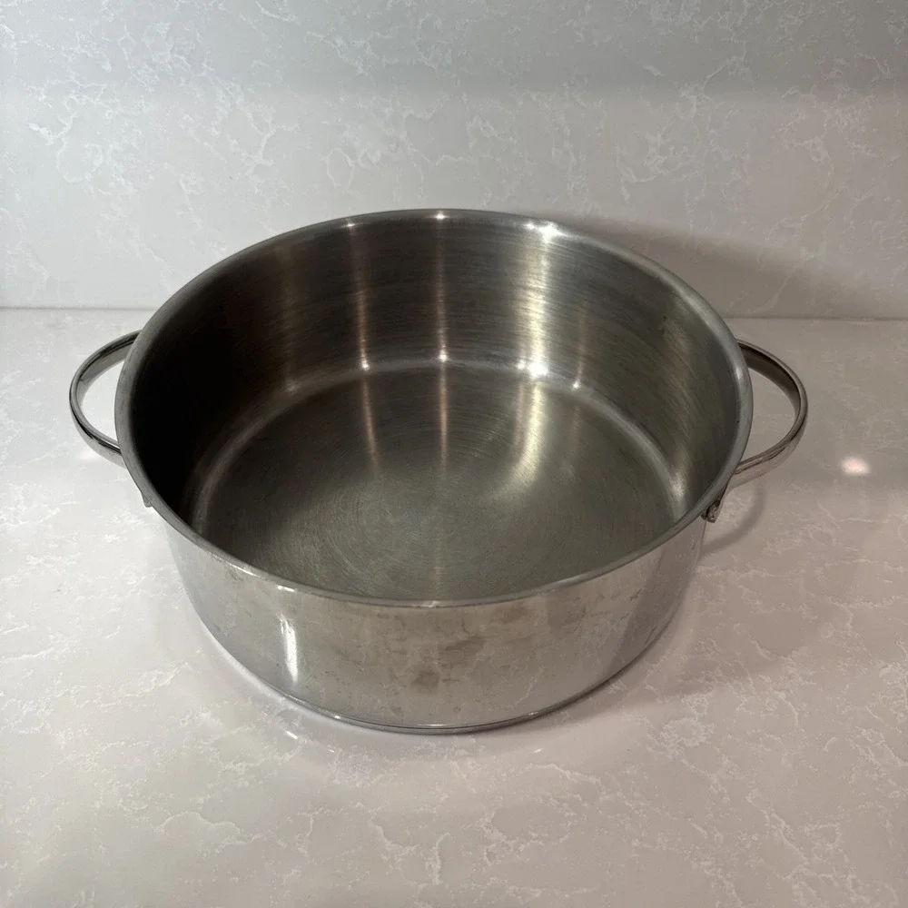 Princess House 4 Qt Pot Stainless Steele 18/10